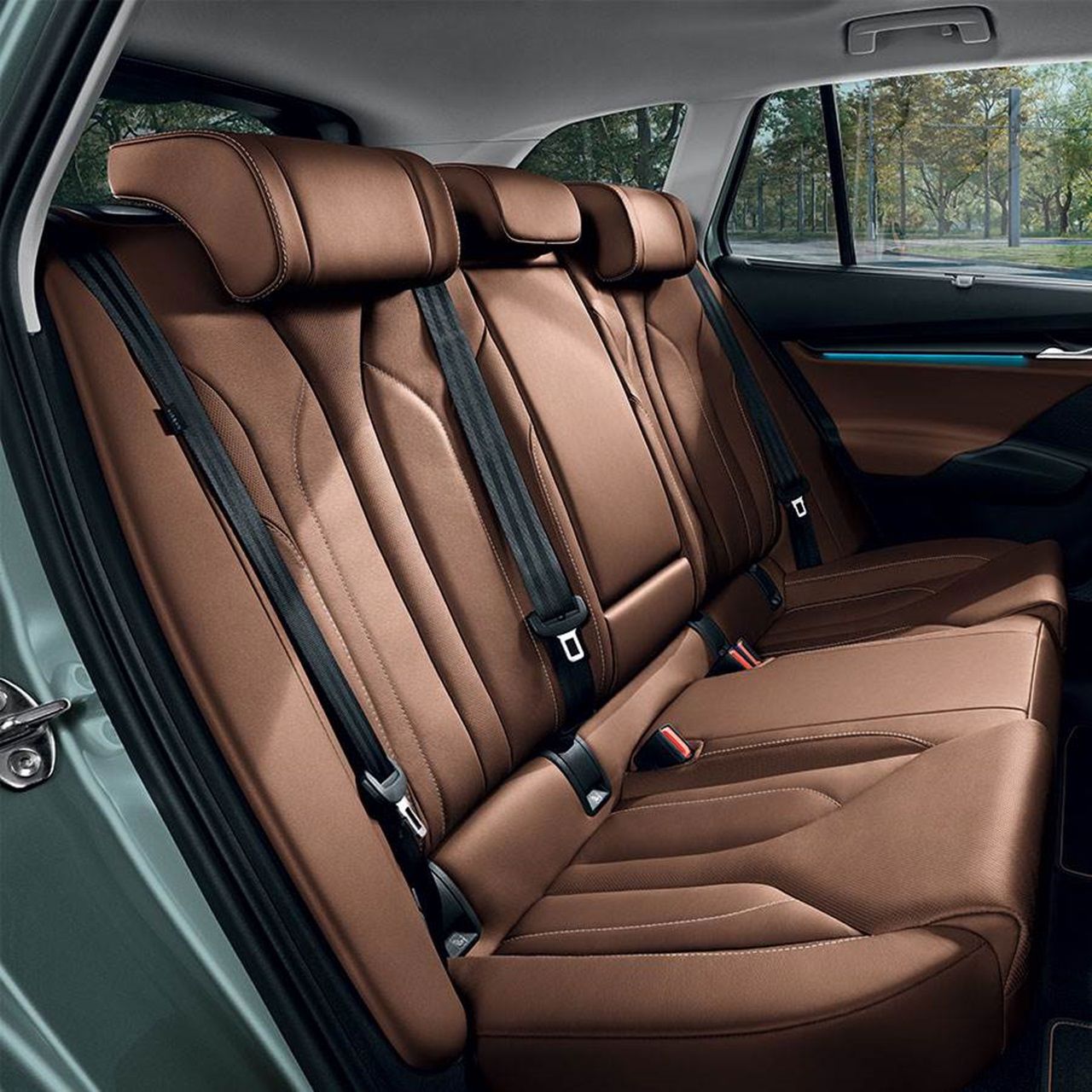 skoda enyaq achterbank