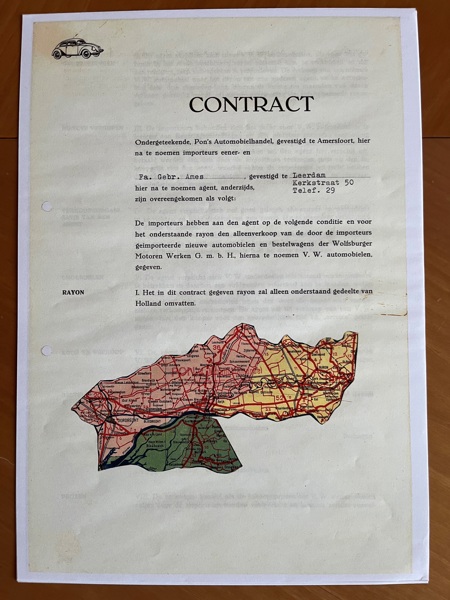 Contract Voorkant
