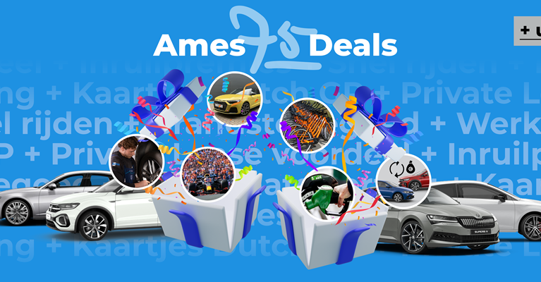 Rechtsaf Expliciet Veel gevaarlijke situaties Ames 75 Jaar acties: voordeel op nieuwe auto's! | Ames