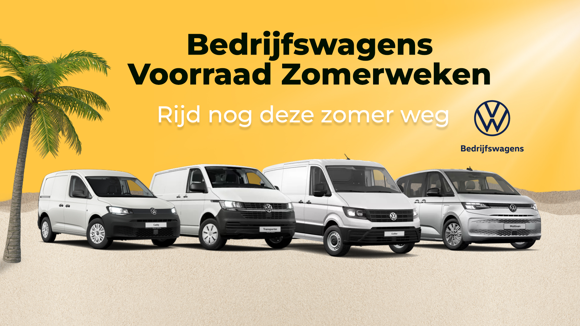 Zomerweken Bedrijfswagens Multibanner