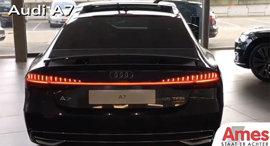 Achterkant Audi A7 Sportback