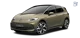 Volkswagen ID.3 Dark Olivine Green Schuinvoorkant Modelfoto